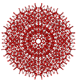 Supercluster of thirteen water icosahedra